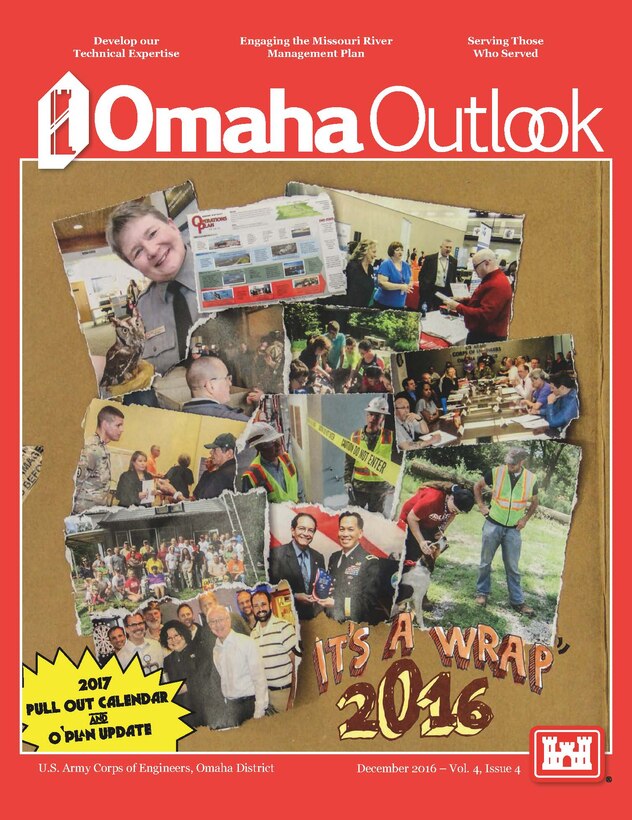 2016 December Outlook- 
"Year in Review" edition 
A preview of the year's highlighted events to include Mandatory Center of Expertise, VA Aurora Facility, Missouri River Recovery Program and More.