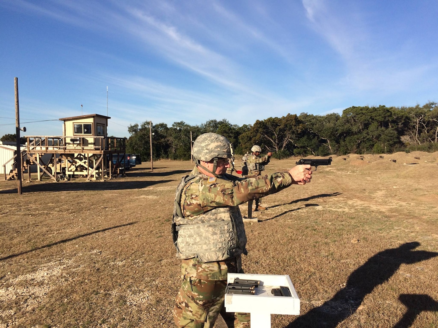 Army South Soldiers Train With M9 At Jbsa-Camp Bullis > Joint Base San  Antonio > News