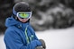 Senior Airman Tyler Connell, 92nd Aircraft Maintenance Squadron crew chief, looks on as Fairchild Airmen learn how to ski and snowboard Dec. 18, 2016, at 49 Degrees North Ski Resort, Wash. Outdoor Recreation can request funding from the Recharge for Resiliency program to host activities that provide a high-adrenaline rush in a safe environment to help deescalate high-adrenaline emotions for Airmen returning from deployment. (U.S. Air Force photo/Airman 1st Class Sean Campbell)