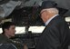 Capt. Daniel Hickox (left), the chief of readiness assigned to the 91st Air Refueling Squadron, shows Keith Cole, a World War II veteran, the cockpit of a KC-135 Stratotanker at MacDill Air Force Base, Fla., Jan. 18, 2017. Cole was a part of the 492nd Bombardment Group and helped conduct secret airlift mission during WWII. (U.S. Air Force photo/Airman 1st Class Adam R. Shanks)