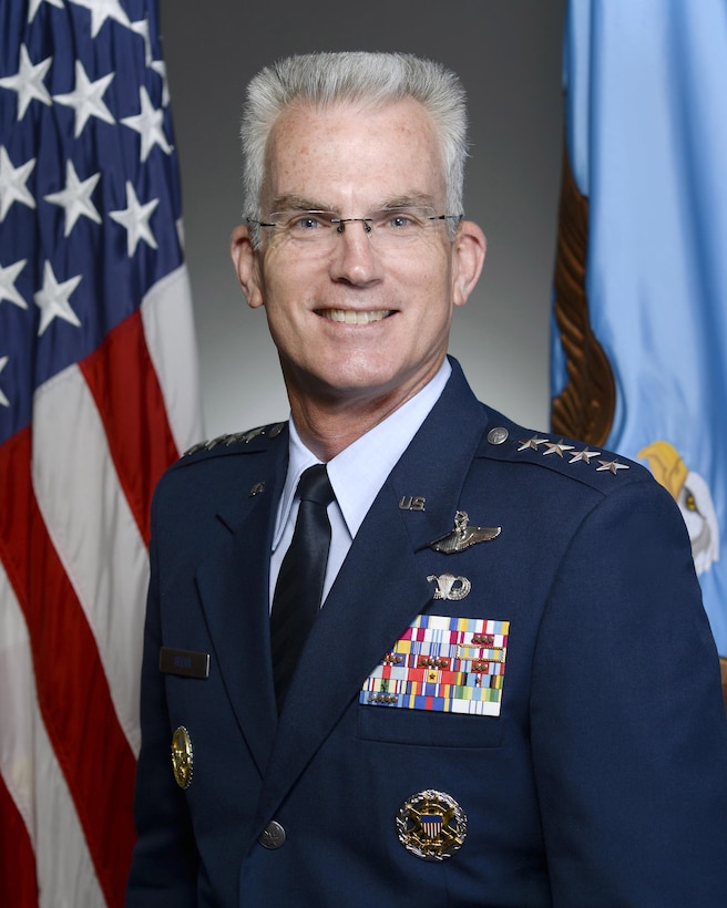 Air Force Gen. Paul J. Selva, poses for his official portrait at the Pentagon, July 31, 2015. He is the 10th vice chairman of the Joint Chiefs of Staff. In this capacity, he is a member of the Joint Chiefs of Staff and the nation’s second-highest ranking military officer. Air Force photo by Scott M. Ash