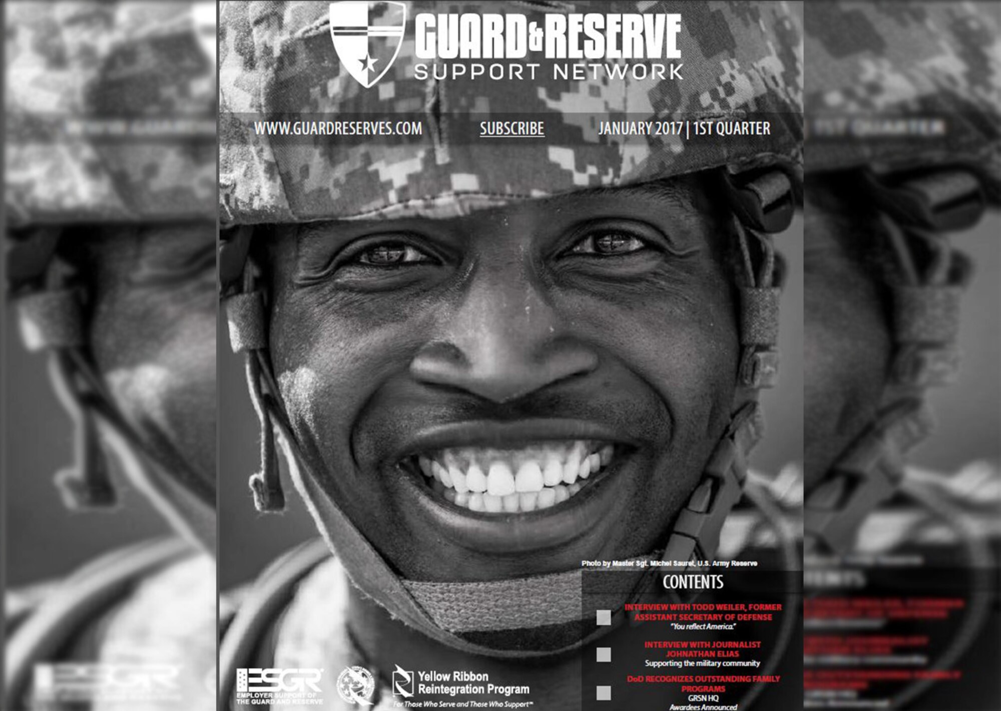 Guard and Reserve Newsletter cover.
