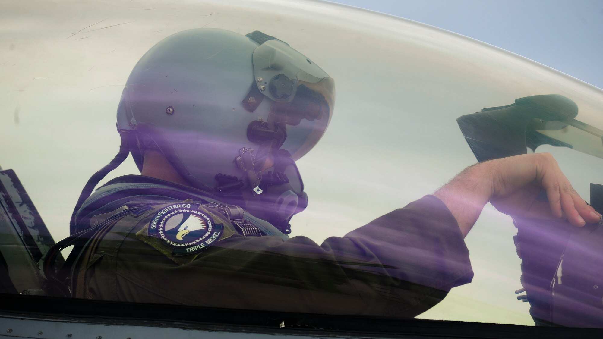 Capt. Kirk Devine, 555th Fighter Squadron F-16 Fighting Falcon pilot from Aviano Air Base, Italy prepares for takeoff during a flying training deployment at Souda Bay, Greece on Jan. 23, 2016. Fourteen Aviano F-16s, one KC-135 Stratotanker from the Arizona Air National Guard’s 161st Air Refueling Wing and 280 Airmen deployed to Souda Bay to train with Greece’s Hellenic air force for the two week FTD, scheduled from Jan. 20 to Feb. 3. The FTD was hosted to evaluate aircraft and personnel capabilities and increase interoperability between the two NATO allies. (U.S. Air Force photo by Staff Sgt. Austin Harvill)