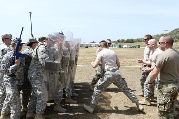 JTF GTMO Troopers Conduct Riot Control Training > Joint Task Force ...