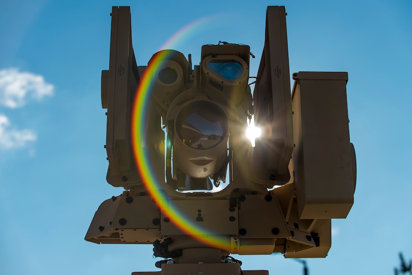 The Common Remotely Operated Weapon Station (CROWS) is mounted on top of a High Mobility Multipurpose Wheeled Vehicle during a fielding to U.S. Army Reserve units at Fort Chaffee, Arkansas, Jan. 23-27, as part of a four-part fielding process intended to field CROWS to more than 25 Army Reserve units this fiscal year. The CROWS is a remote-controlled system compatible with four major crew-serve weapons, and it was developed to keep gunners safe within the vehicle while engaging enemy targets. (U.S. Army Reserve photo by Master Sgt. Michel Sauret)