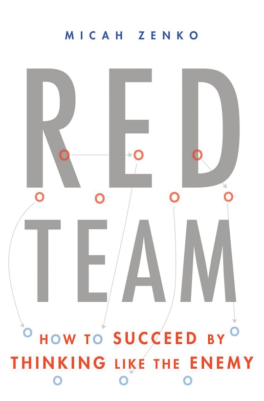 Red Team book cover.