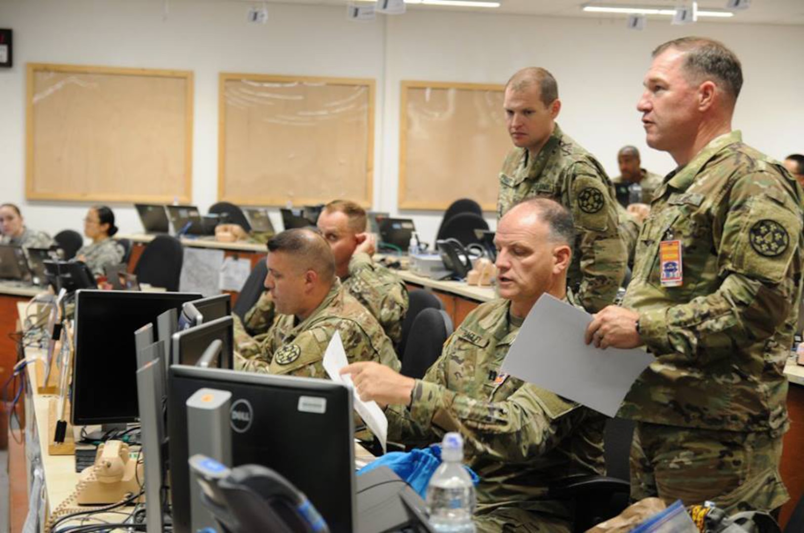 California National Guard Soldiers help prepare colleagues for