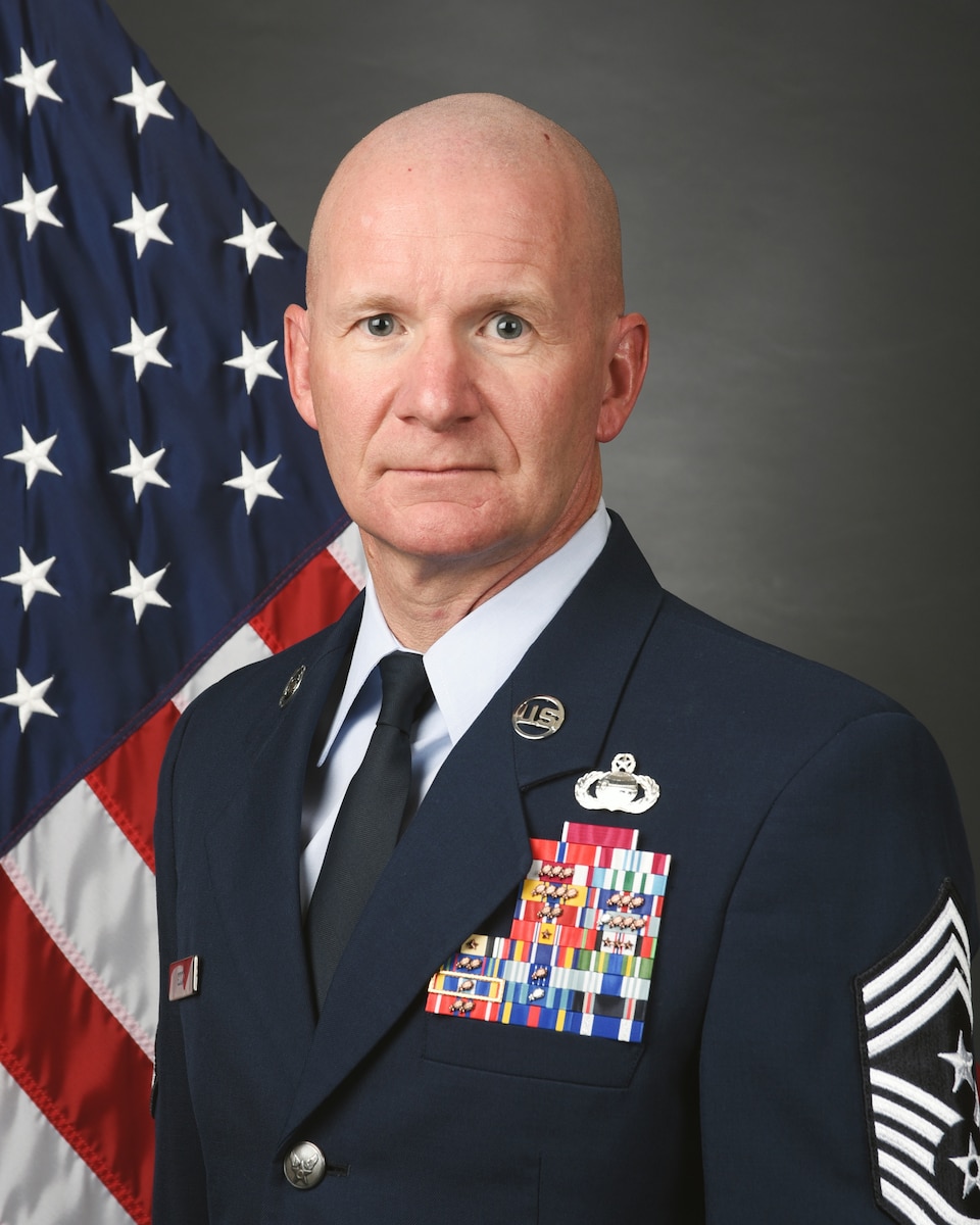 Chief Master Sergeant Thomas F. Good, 20th Air Force command chief master sergeant. (U.S. Air Force Photo)
