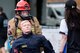 A firefighter from Great Britain carries a dummy while racing against an opponent and the clock during the 4th annual Mosel Firefighter Combat Challenge in Ediger-Eller, Germany, June 30, 2017. The last obstacle of the event involved carrying a 175 pound dummy 106 feet to the finish line. (U.S. Air Force photo by Senior Airman Preston Cherry)