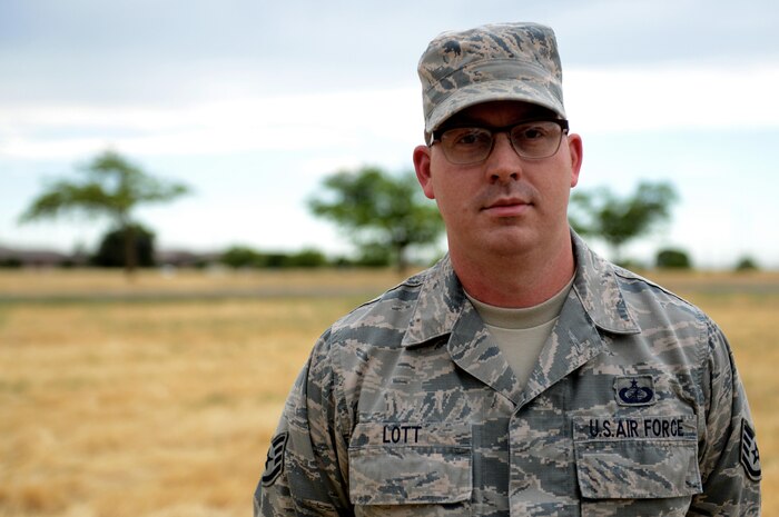 Staff Sgt. Kenley Lott, 9th Contracting Squadron contracting officer, poses for a photo July 5, 2017 at Beale Air Force Base, California. (U.S. Air Force photo/Staff Sgt. Jeffrey Schultze)