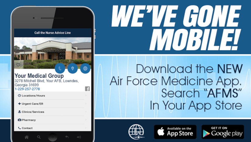 The Air Force Medical Service is launching a mobile app that will let users access the news and information available on the AFMS website right from their smartphones.