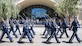 The U.S. Air Force Honor Guard marches throughout Disney’s California Adventure Park in Anaheim, Calif., June 28, 2017. In an effort to make a grand appearance among such a diverse audience, the group of 42 Airmen traveled to the Golden State and performed complex routines involving choreographed sequences of weapon maneuvers while maintaining a sense of professionalism and pristine appearance while in uniform. (U.S. Air Force photo by Senior Airman Jordyn Fetter)