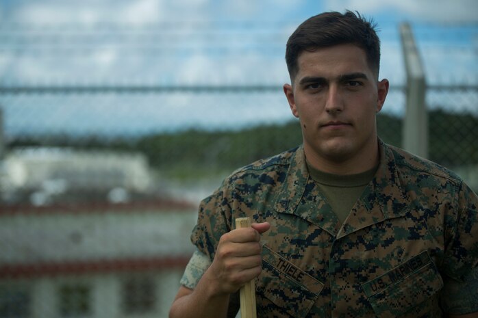 U.S. Marine Cpl. Otto Thiele was one of the five Marines to assist a local Japanese woman on his way down Mount Fuji, Japan, July 3, 2017. The woman, Oda Moe, was found lying on the ground,  hyperventilating and struggling to breathe when the Marines came to her assistance. Thiele made the original call to the emergency line to alert them about the situation. Together, they created a makeshift stretcher to carry her down approximately two miles to get to medical assistance. Thiele, a 21 year old, St. Charles, Missouri  native, is a micro miniature repairman with Electronics Maintenance Company, 3d Maintenance Battalion, Combat Logistics Regiment 35, 3d Marine Logistics Group, III Marine Expeditionary Force.