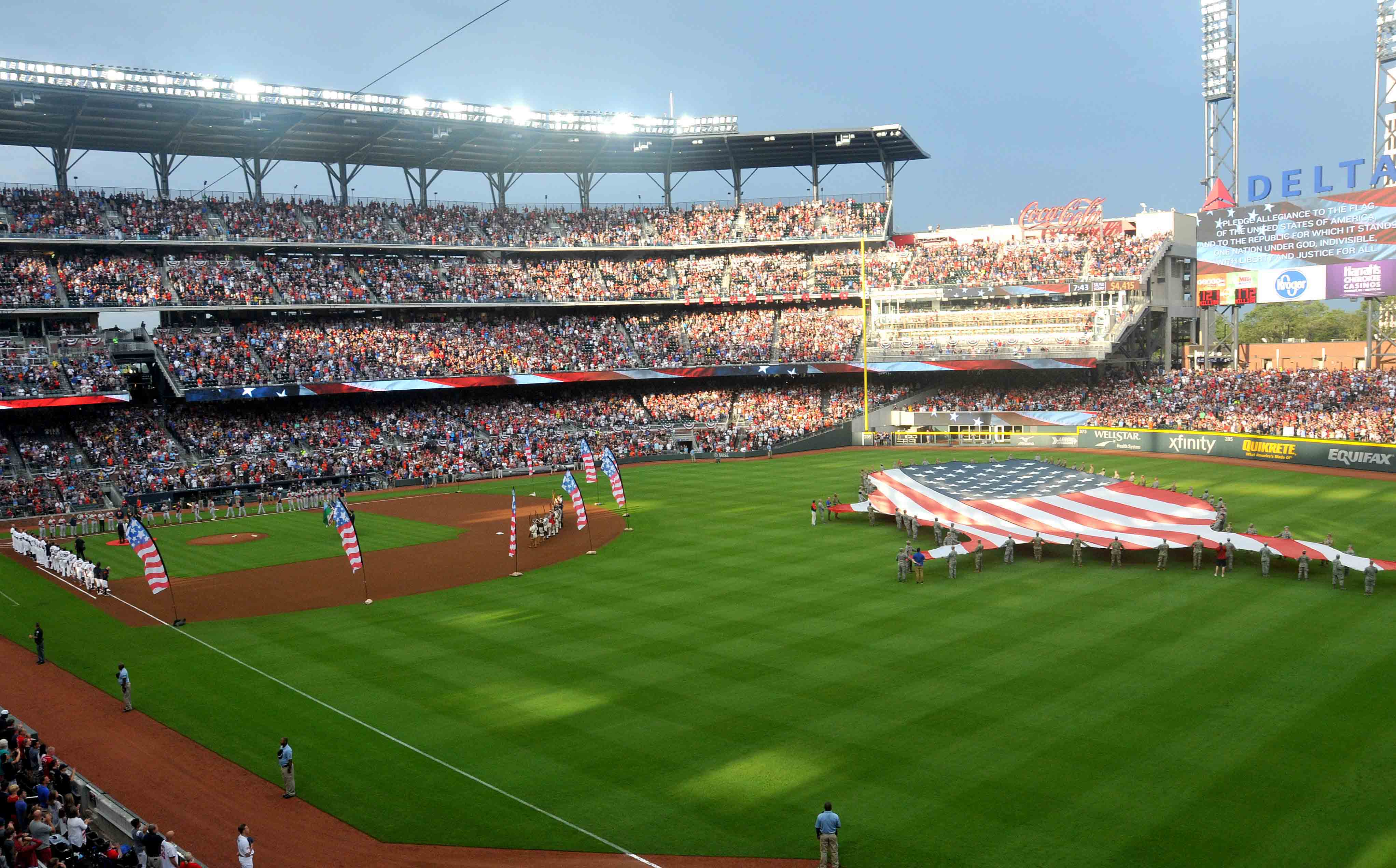 4th of July Atlanta Braves Game