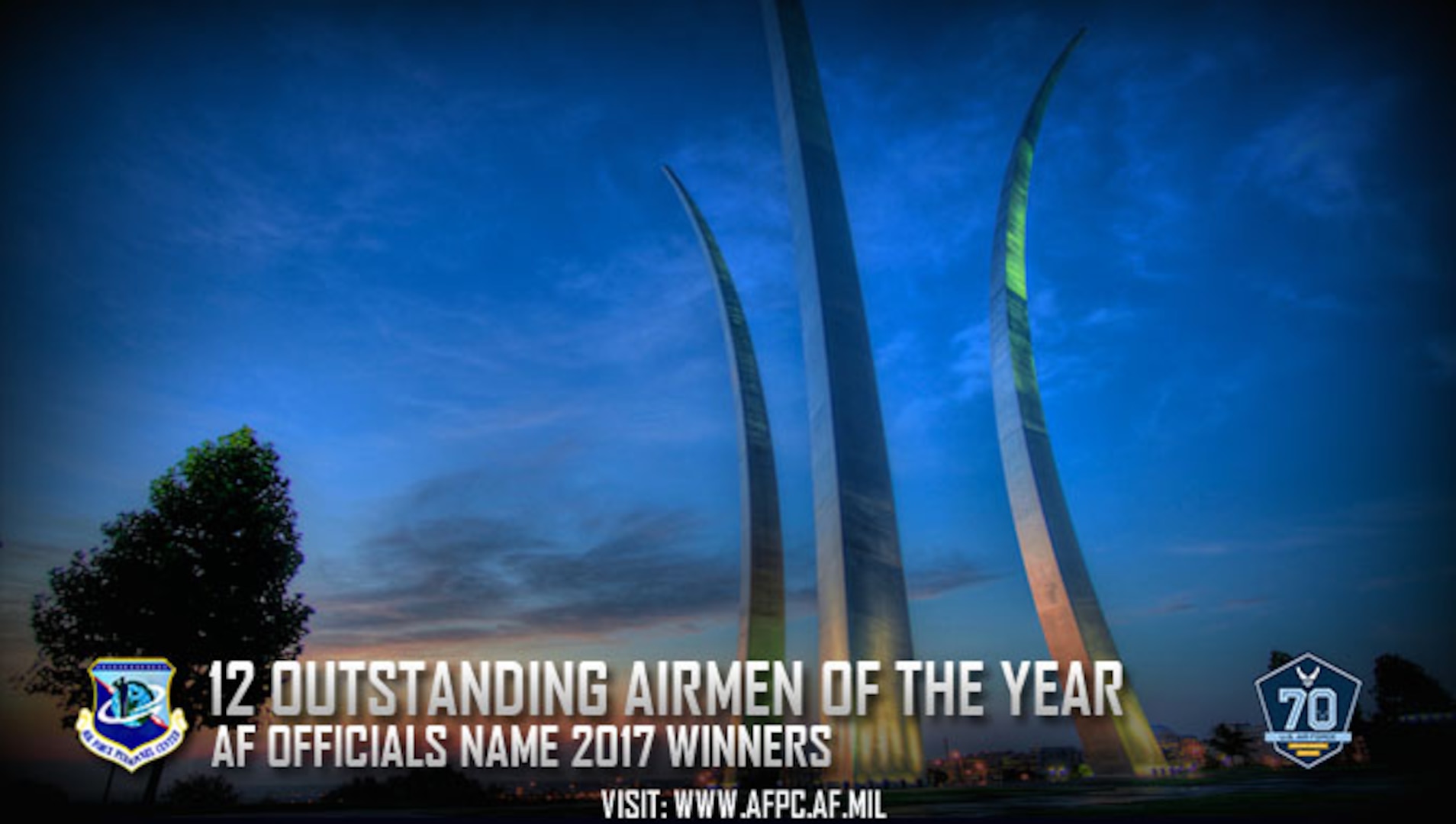 Officials announce 12 OAY Award winners for 2017 > Joint Base San