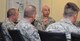 Twelfth Air Force (Air Forces Southern) Command Chief Master Sgt. Alex del Valle, answers a question during a luncheon with Noncommissioned Officers from the 552nd Air Control Wing, June 29. Chief del Valle toured the Wing and attended the Wing change of command ceremony. (Air Force photo by Ron Mullan)