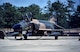 An F-4D Phantom II assigned to the 507th Tactical Fighter Wing, Air Force Reserves at Tinker, shown on the flight line during a training deployment during the 1980s. This jet wears a Vietnam-era MiG-kill marking in the form of a red and yellow star on the intake splitter-plate. (Courtesy photo by Don Jay)