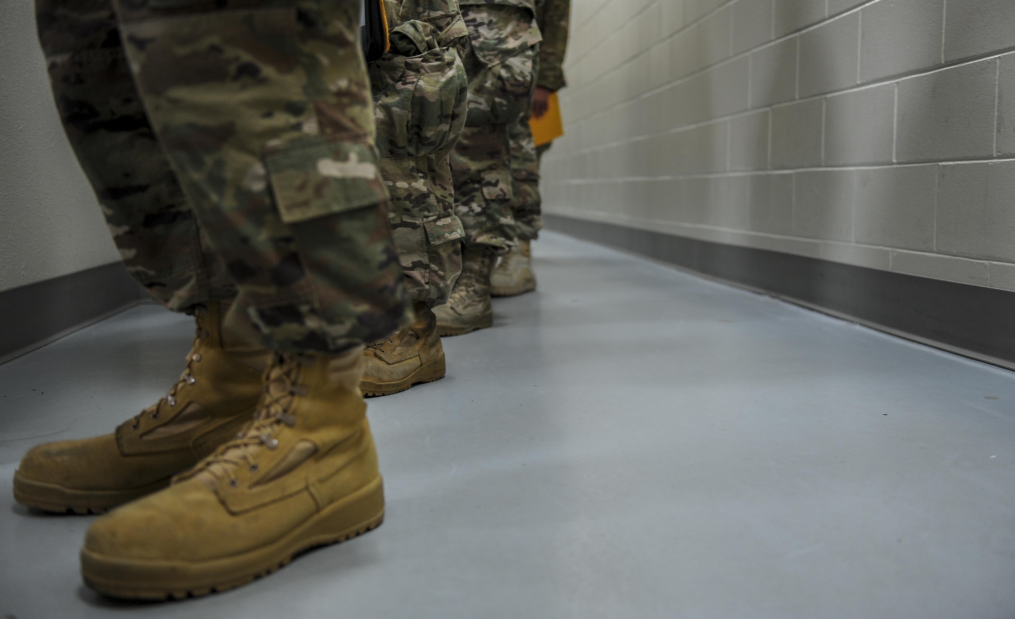 Air Commandos complete post-deployment in-processing at the deployment control center, Hurlburt Field, Fla., July 6, 2017. Reintegration briefings ensure Air Commandos are aware of the various resources available to them when they return home. The chapel, Military Family Life Counselor, Preservation of the Force and Family, financial and medical services help Airmen remain resilient and ready to execute operations at their home station. (U.S. Air Force photo by Airman 1st Class Isaac O. Guest IV)