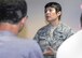 Chief Master Sgt. Imelda B. Johnson, 94th Airlift Wing command chief master sergeant, speaks to trainees in the development and training flight here June 4, 2017. Chief Johnson’s priorities are educating Airmen and assisting with conflict resolution. (U.S. Air Force photo by Airman 1st Class Justin Clayvon)