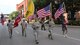 At center, retiring Master Sgt. Gerald Sonnenberg, the outgoing historian of the 932nd Airlift Wing, leads his fellow wing Airmen as they get into position before the start of the VP parade in July, 2017.  Volunteers of the 932nd Airlift Wing in Illinois gave of their time to think of the history of America's Independence Day, and consider other military veterans who went before them, those who sometimes gave the ultimate sacrifice of their lives. Sonnenberg, who retires on July 9 at 2:00 p.m., came up with the various flags and 932nd AW members along with a few retirees worked together to fold them back into proper position at the end of their parade route. The 932nd Airlift Wing had a great group of enthusiastic volunteers who carried the Air Force Reserve name on their banner and represented the unit in the popular Saint Louis parade which was televised live on local networks. The wing plans to help next in the Veterans Day parade in November also. (U.S. Air Force photo by Lt. Col. Stan Paregien)