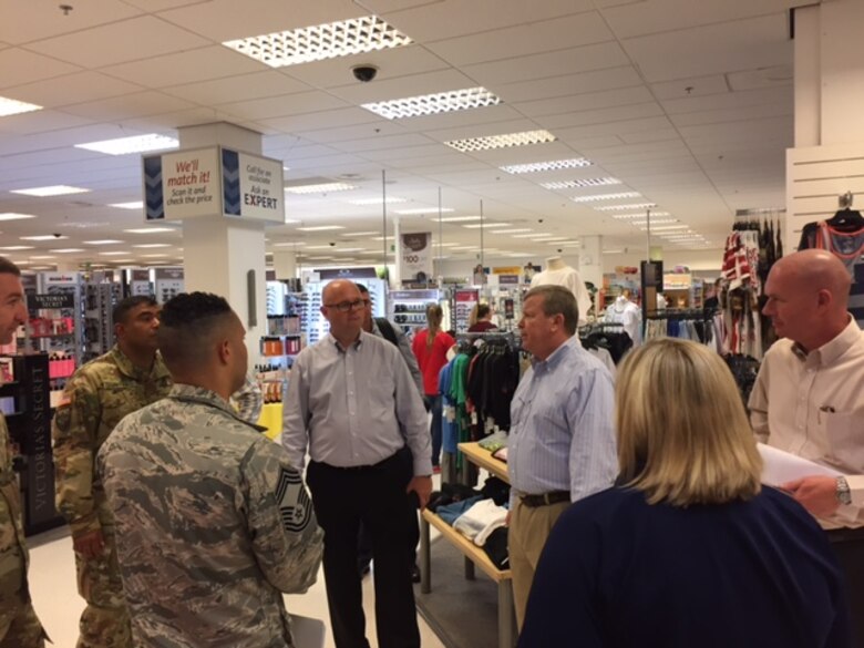 Aafes Director Ceo Visits Raf Lakenheath Royal Air Force