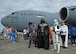Despite running into some suspect characters at the Yeovilton International Air Day at Royal Naval Air Station, U.K. we managed to to return home unharmed. Citizen Airmen from the 701st Airlift Squadron set the bar high by flying the first C-17 low-level pass through the “Mach Loop” and captured another win for their static display at the the air show Friday and Saturday. (U.S. Air Force Photo \ Tech. Sgt. Bobby Pilch)