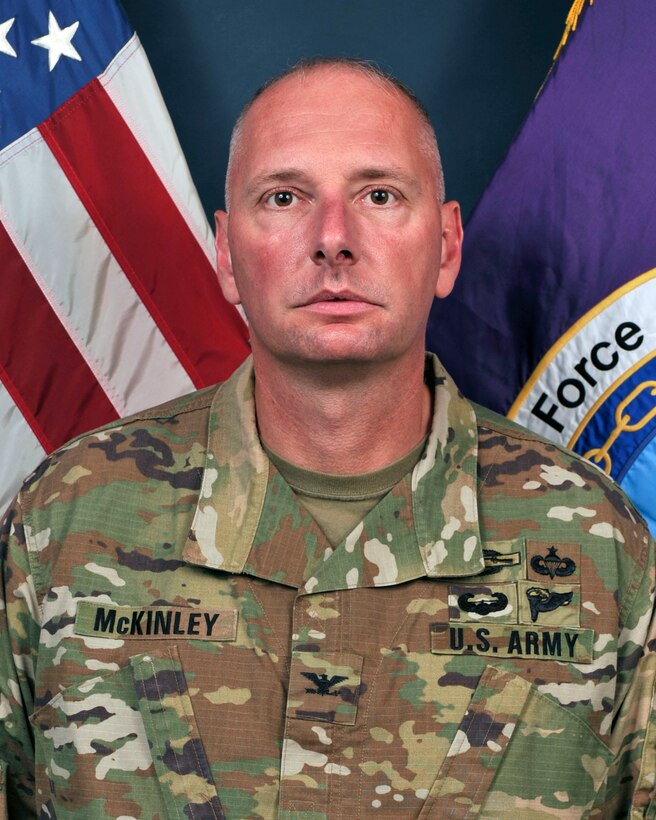 U.S. Army Col. Keith A. McKinley, Joint Task Force-Bravo commander 