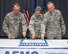 Gen. Ellen M. Pawlikowski (center), commander of Air Force Materiel Command; Maj. Gen. Warren D. Berry, AFMC vice commander, and Chief Master Sgt. Jason France, AFMC command chief, prepare to cut a cake commemorating AFMC's 25th anniversary. A brief ceremony marking the occasion took place in Headquarters AFMC's Sarris Auditorium July 10, 2017. The command's 25th birthday was July 1. On July 1, 1992, Air Force Logistics Command and Air Force Systems Command combined to form AFMC, a single, streamlined organization with an expanded mission. The new command built upon AFLC's expertise in providing worldwide logistics support -- including maintenance, modification and overhaul of weapon systems -- and AFSC's expertise in science, technology, research, development and testing. (U.S. Air Force photo/R.J. Oriez)