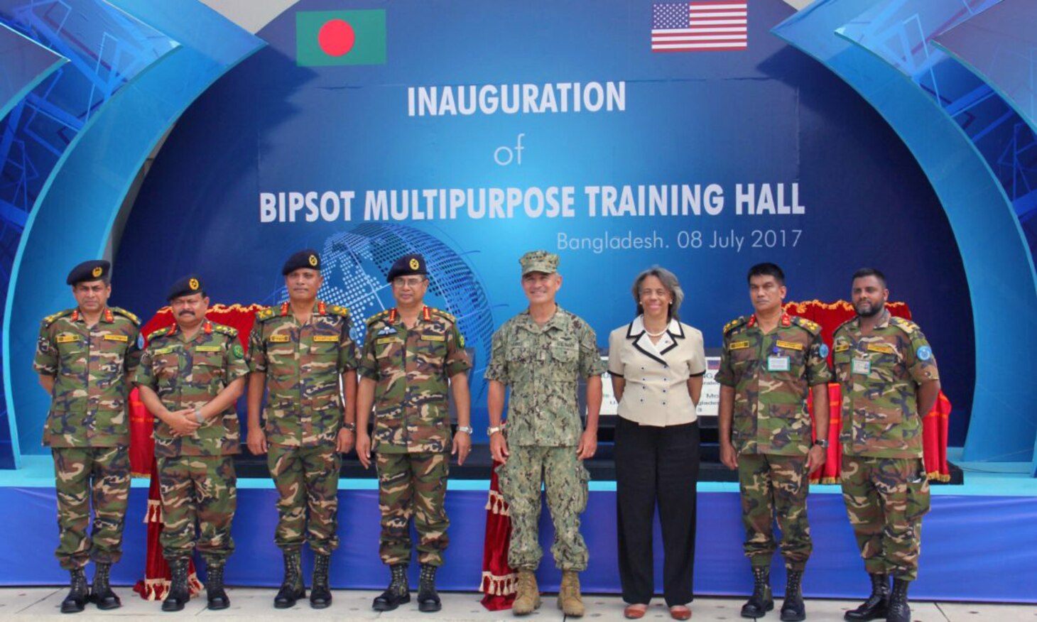 Commander of U.S. Pacific Command visits Bangladesh, July 8, 2017.  This is Harris’ first visit to Bangladesh as PACOM commander. During the visit he met with counterparts and government officials for discussions on military cooperation and regional security initiatives in the Indo-Asia Pacific.  
