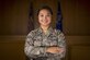 Cadet Second Class Sijia Chen, an Air Force Academy Cadet, pauses for a photo in the court room at MacDill Air Force Base, Fla., June 28, 2017. Chen, originally from China, was inspired to join the military because of the opportunities the United States has given her, and participated in a month long cadet summer research program with the 6th Air Mobility Wing Legal Office. (U.S. Air Force by Airman 1st Class Mariette Adams)