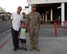 Alexander Bryant, social media strategist and graphic designer, takes a photo with his brothers, Nicholas, center, and Aaron. He and his brothers grew up as military children. Bryant was born in the United Kingdom and moved to Abilene, Texas when he was 14. Their father, Craig, was the 317th Airlift Group crew chief superintendent before his retirement in 2009. (Courtesy photo)