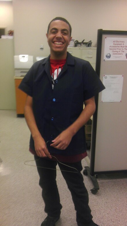 Alexander Bryant, social media strategist and graphic designer, worked as a bagger and store associate for the Dyess commissary at Dyess Air Force Base, Texas from 2010 to 2012. It was his first job while enrolled at Cisco College’s Abilene, Texas campus. His father, Craig, served as the 317th Aircraft Maintenance Squadron crew chief superintendent until his retirement in 2009. His mother, June, is currently the 7th Force Support Squadron U.S. Department of Agriculture food program administrator. (Courtesy photo)