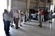 U.S. Air Force Lt. Col. Matthew Welling, 312th Training Squadron Commander, begins a tour for community leaders at the Louis F. Garland Department of Defense Fire Academy on Goodfellow Air Force Base, Texas, July 7, 2017. The fire academy tour was part of a larger tour designed to orient new San Angelo, Texas leaders. (U.S. Air Force photo by Staff Sgt. Joshua Edwards/Released)