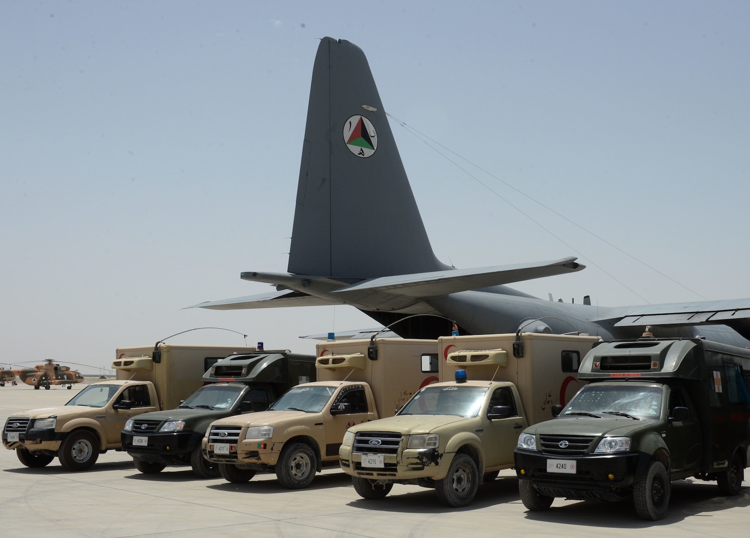Personnel from the Train, Advise, Assist, Command – Air (TAAC-Air) and the Afghan Air Force conducted a bilateral casualty evacuation mission and an aerial re-supply training exercise July 9-10.