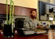 U.S. Air Force Senior Master Sgt. Michael Lee, 633rd Force Support Squadron career assistance advisor checks his daily taskings, at Joint Base Langley-Eustis, Va., June 29, 2017. Whether an Airman is active duty, in the Air National Guard or Air Force Reserve, they are able to go to the career assistance advisor for guidance.
