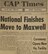 National Headquarters' move to Maxwell understandably led off the July 1967 issue of the organization's monthly newspaper. (courtesy photo)