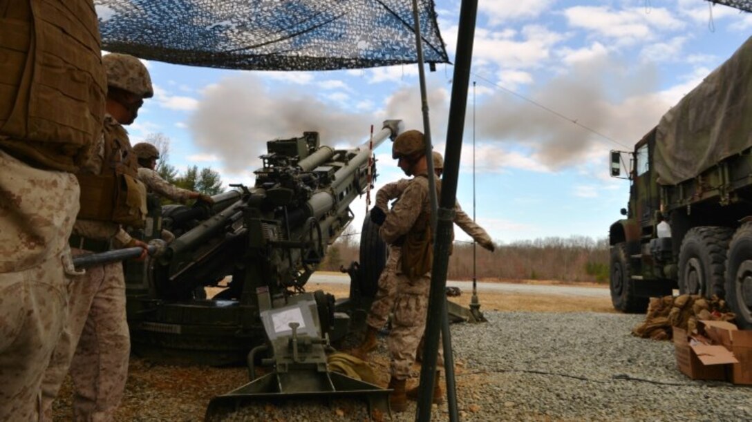 The Program Manager for Towed Artillery Systems (a joint Army/Marine Corps program led by the Corps) has been awarded the 2016 Secretary of Defense Performance Based Logistics System Level Award for its success implementing cost and time-saving strategies in support of Marine and Army artillery. (U.S. Marine Corps photo by James Andrews)