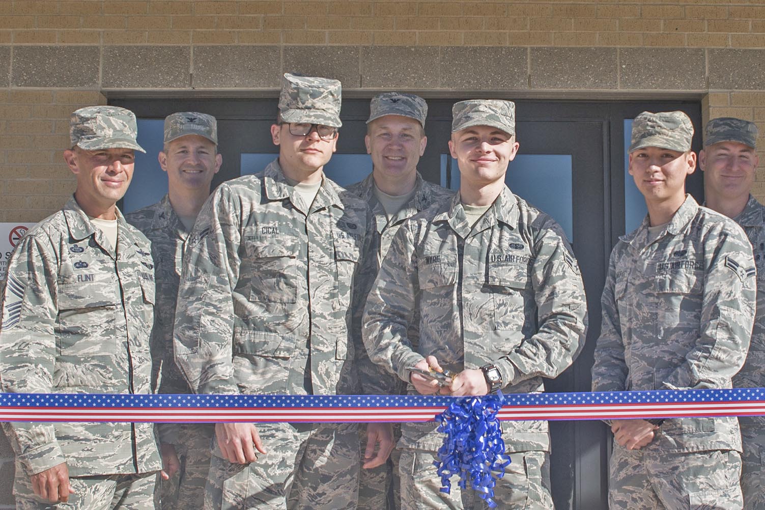 502d Ces Ribbon Cutting Ceremony B1423 Lackland Afb