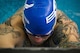 U.S. Air Force veteran Robert Scoggins, a former combat rescue helicopter pilot from Manitou Springs, Colo., prepares to swim during the men’s 50-yard backstroke at the 2017 Warrior Games July 8, 2017 at the University of Illinois at Chicago, Chicago, Ill. Scoggins, who earned a bronze medal in his swimming category, also competed in archery and cycling during the 2017 Warrior Games. (U.S. Air Force photo by Staff Sgt. Keith James)
