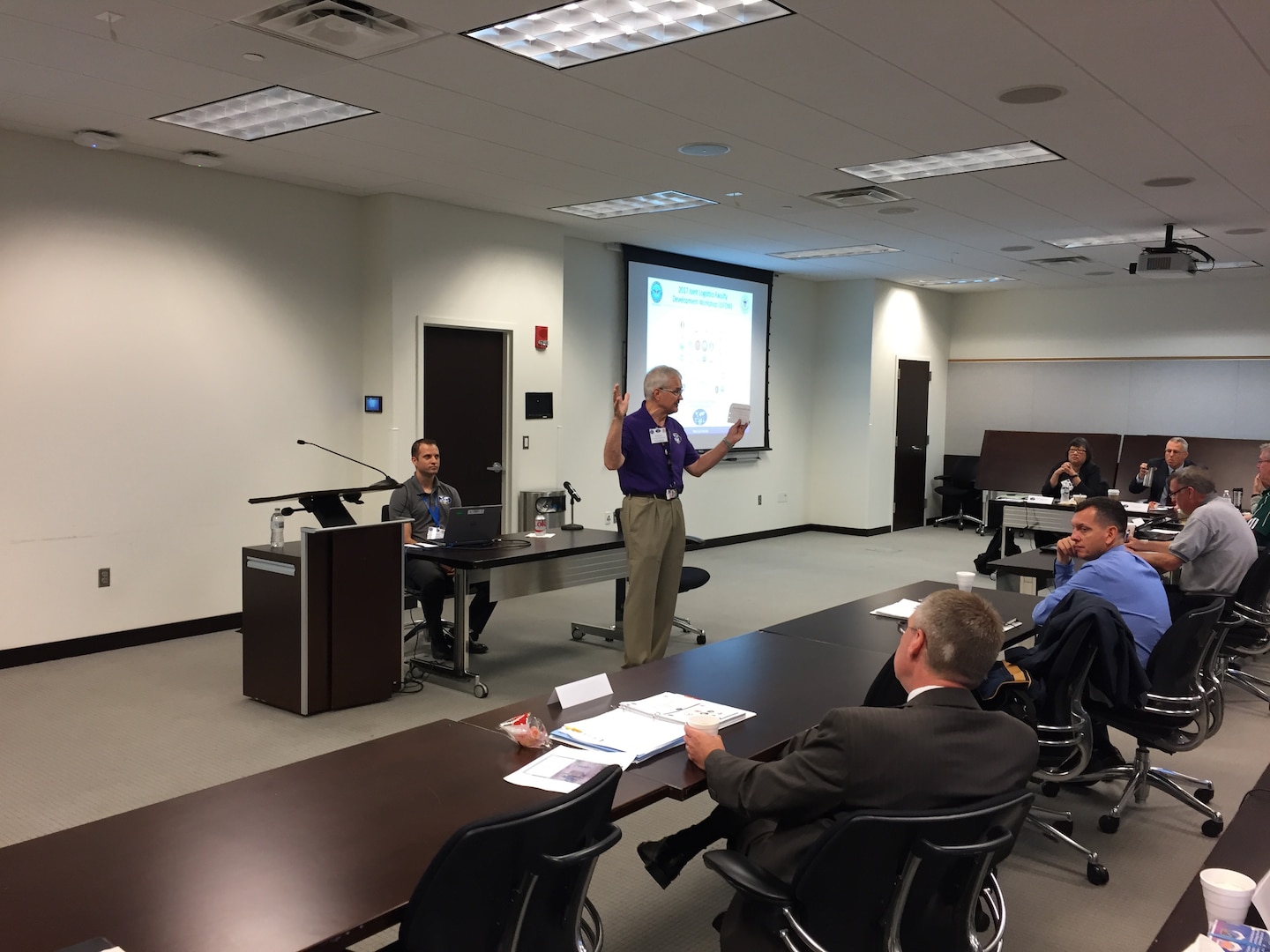 Retired Air Force Lieutenant General Christopher A. Kelly, Director of the Center for Joint & Strategic Logistics, congratulated the attendees for making the 2017 Joint Logistics Faculty Development Workshop the most constructive yet.