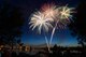 Fireworks fill the sky on July 8, 2017 at Offutt’s base lake during the annual fireworks display. Several family activities took place at the celebration including face painting, treasure hunt and a performance from the Heartland of America Band. (U.S. Air Force photo by Zachary Hada)