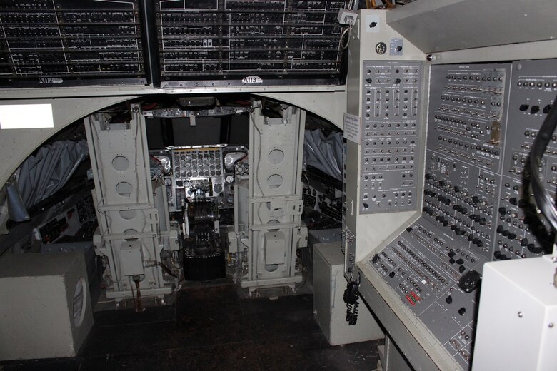 The B-52 simulator, also known as “Alpine Clover,” was one of the sites to see when the museum was open at Fairchild Air Force Base, Washington. (U.S. Air Force courtesy photo)
