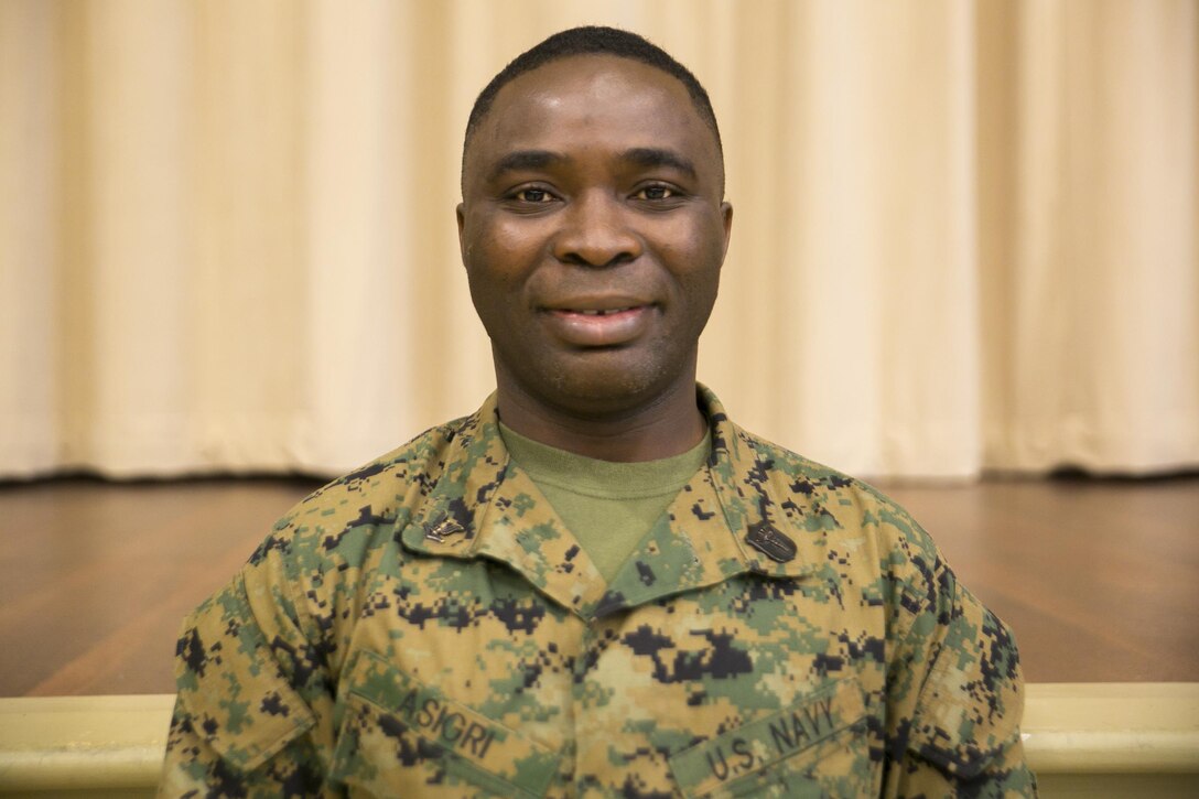 Marine Forces Reserve is filled with skilled warfighters that are not only ready to serve but also demonstrate what it means to be an outstanding civilian.  Petty Officer 3rd Class Dumbuos Asigri, a dental corpsman with 4th Dental Battalion, 4th Marine Logistics Group, Marine Forces Reserve	, is one of those skilled service members who balance a similar career in the U.S. Navy and the civilian sector.
