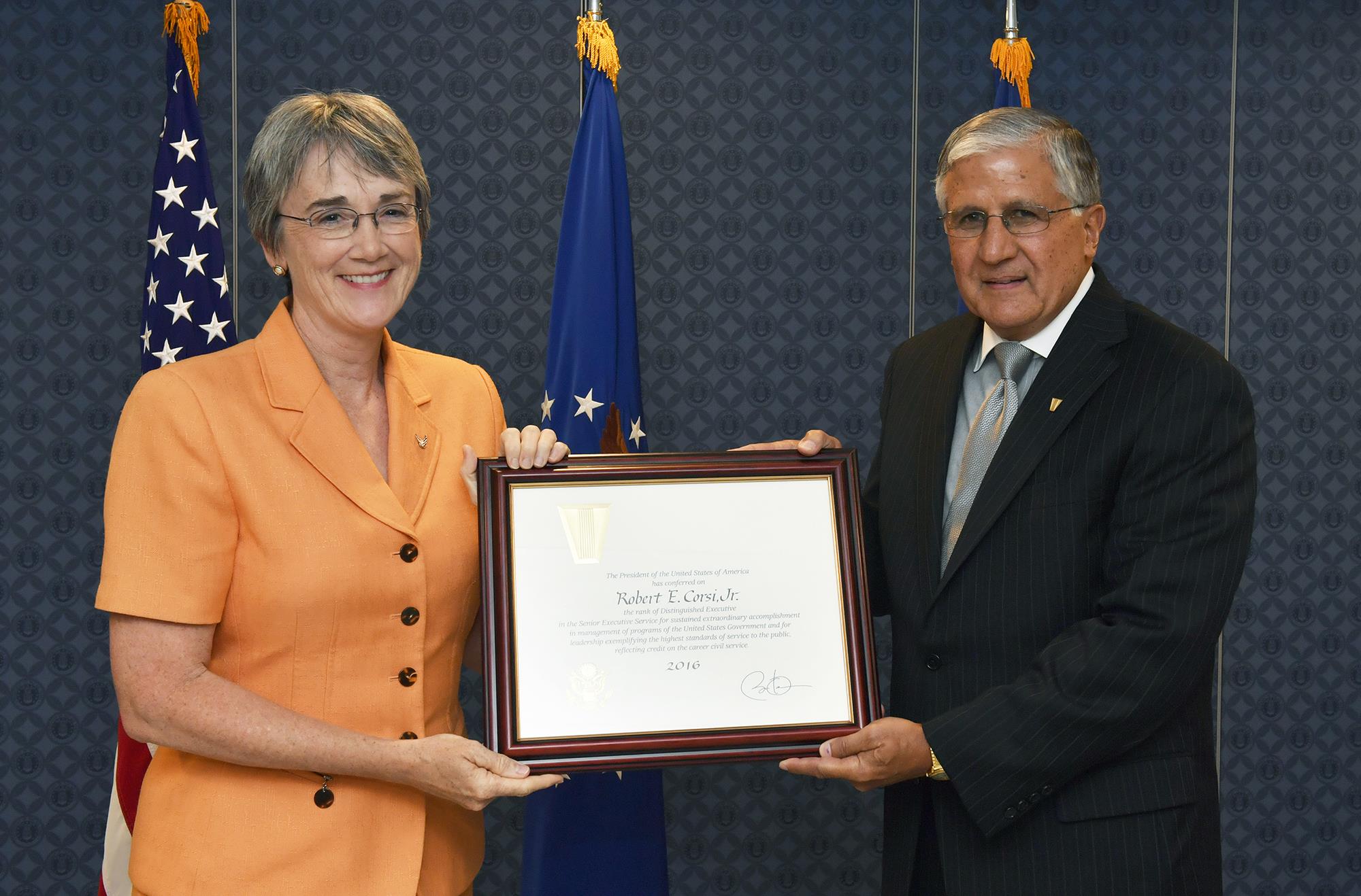Senior Air Force civilians presented Presidential Rank Awards > Air