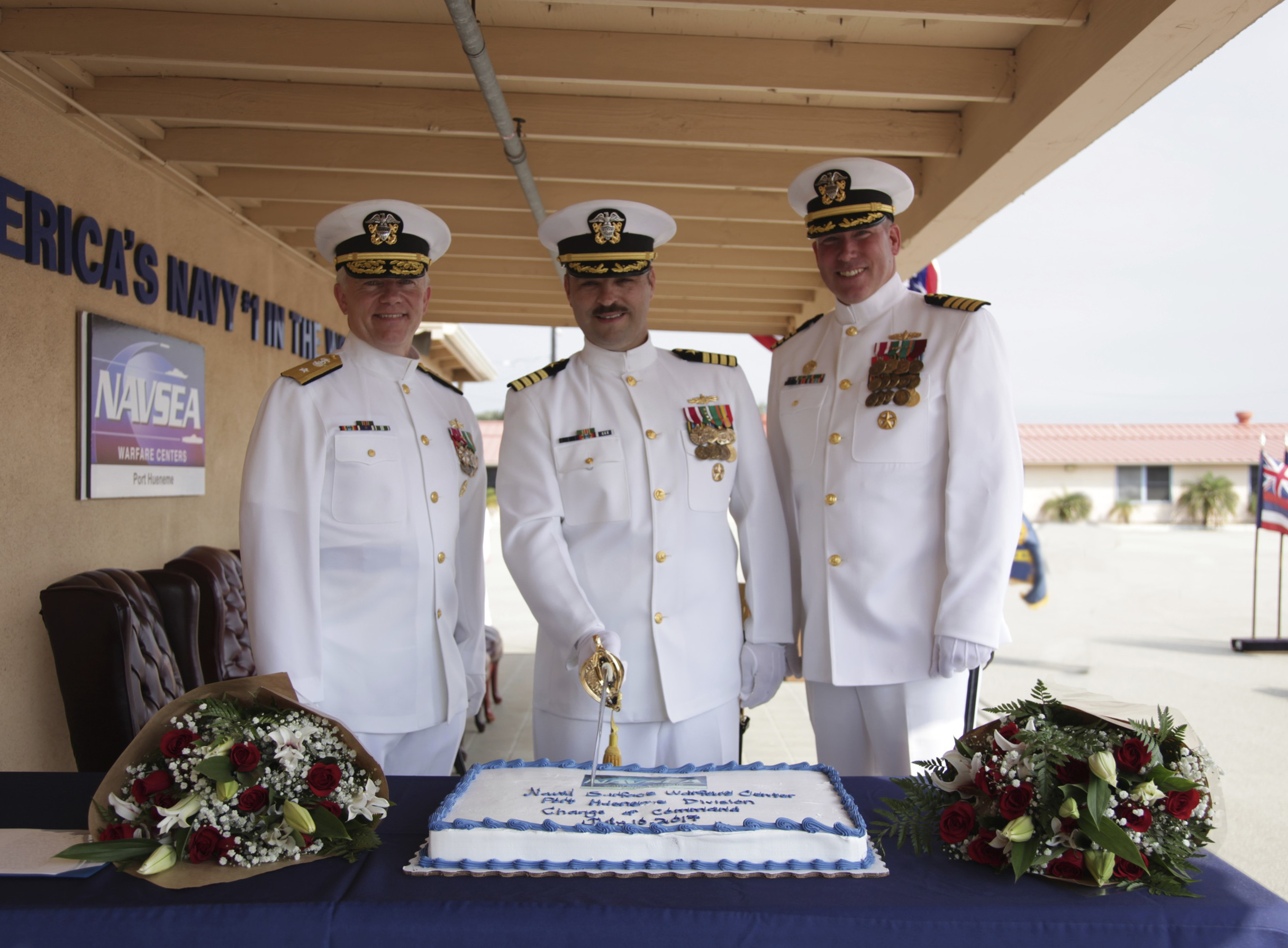 Warfare Center Changes Command