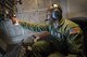 U.S. Air Force Tech. Sgt. Alvaro F. Fable, boom operator, 76th Air Refueling Squadron, 514th Air Mobility Wing, performs a pre-flight checks on the instruments in the air refueling operators station on a KC-10 Extender at Joint Base McGuire-Dix-Lakehurst, N.J., prior to an aerial refueling mission over the Atlantic Ocean July 15, 2017. The KC-10 is an Air Mobility Command advanced tanker and cargo aircraft designed to provide increased global mobility for U.S. Armed Forces and is assigned to the 305th Air Mobility Wing and is maintained and flown by the 514th Air Mobility Wing, Air Force Reserve Command and the 305th. (U.S. Air Force photo by Master Sgt. Mark C. Olsen/Released)