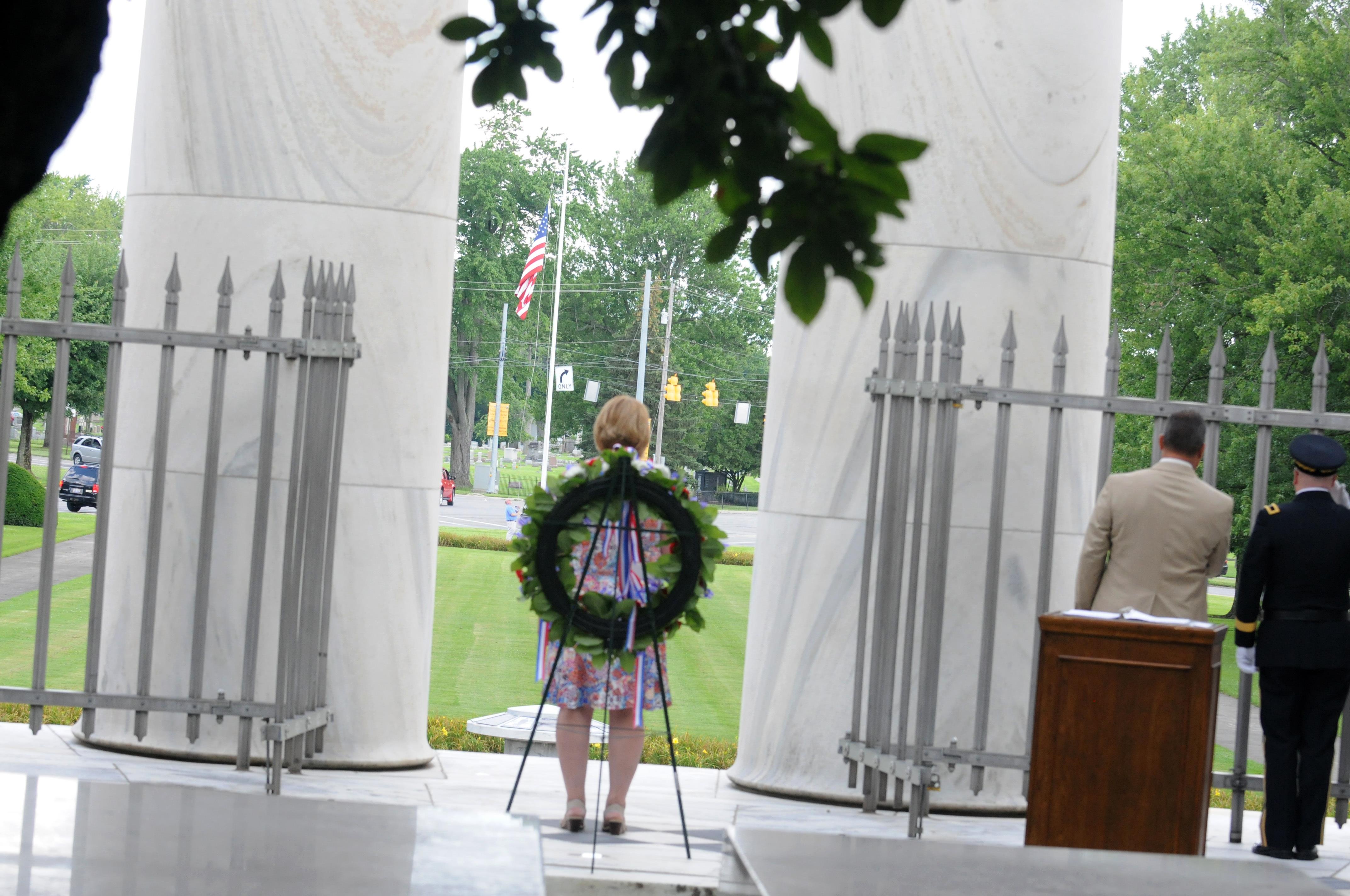 Harding Wreath Laying Ceremony