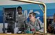 Senior Airman Marquise White and Tech. Sgt. Renee Kiger, Air Transportation Journeymen with Joint Base Charleston's 81st Aerial Port Squadron, process passenger luggage and tickets at Ramstein Air Base's passenger terminal, July 13, 2017. White and Kiger are responsible for ensuring that passengers and their baggage are safely processed to departing aircraft.  Reservists from JB Charleston trained at Ramstein in July 2017 to help stay ready for any upcoming deployments. (U.S. Air Force photo by 1st Lt. Justin Clark) 
