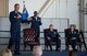 Maj. Gen. Randall A. Ogden, 4th Air Force commander from March Air Reserve Base, California, speaks during a change of command ceremony July 16, 2017, at Beale Air Force Base, California. Ogden served as the presiding officer as Col. Stephanie W. Williams assumed command of the wing from Col. Craig C. Peters. (U.S. Air Force photo by Staff Sgt. Brenda Davis)