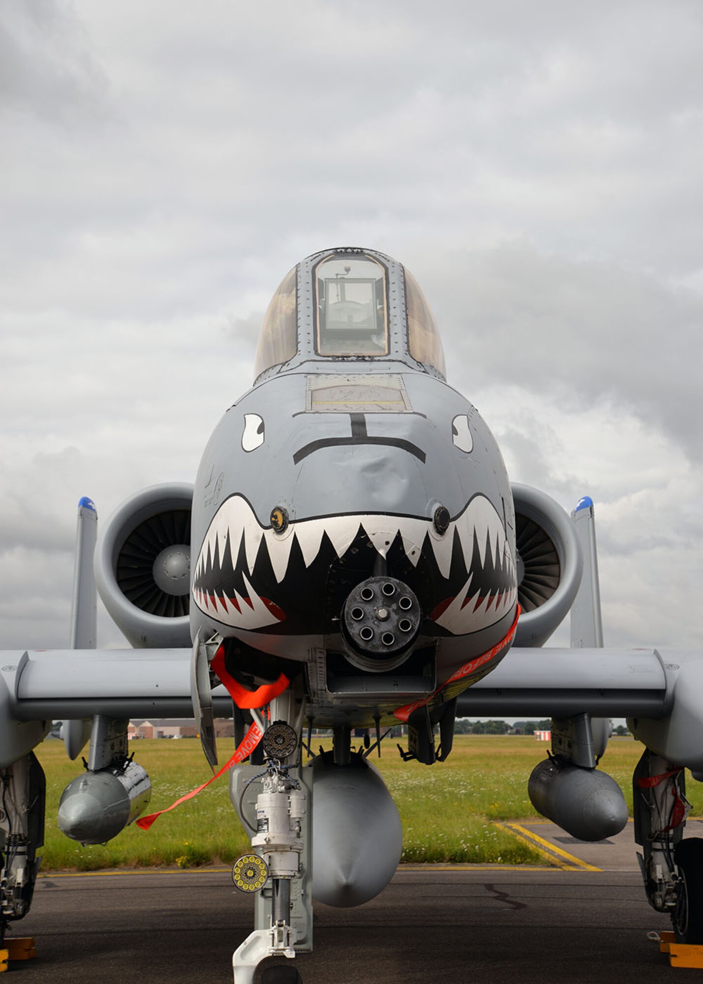 Some A-10 Warthogs from Moody Air Force Base, Ga., transited through RAF Mildenhall, England, July 14, 2017, on their way to a deployment in support of Operation Inherent Resolve.